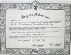 Fourth Degree Charter p.1